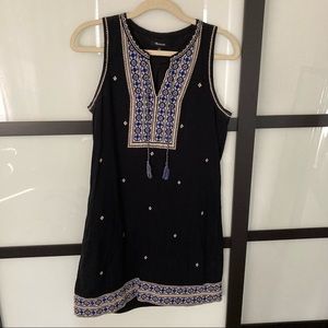 Madewell Suncoast embroidered dress